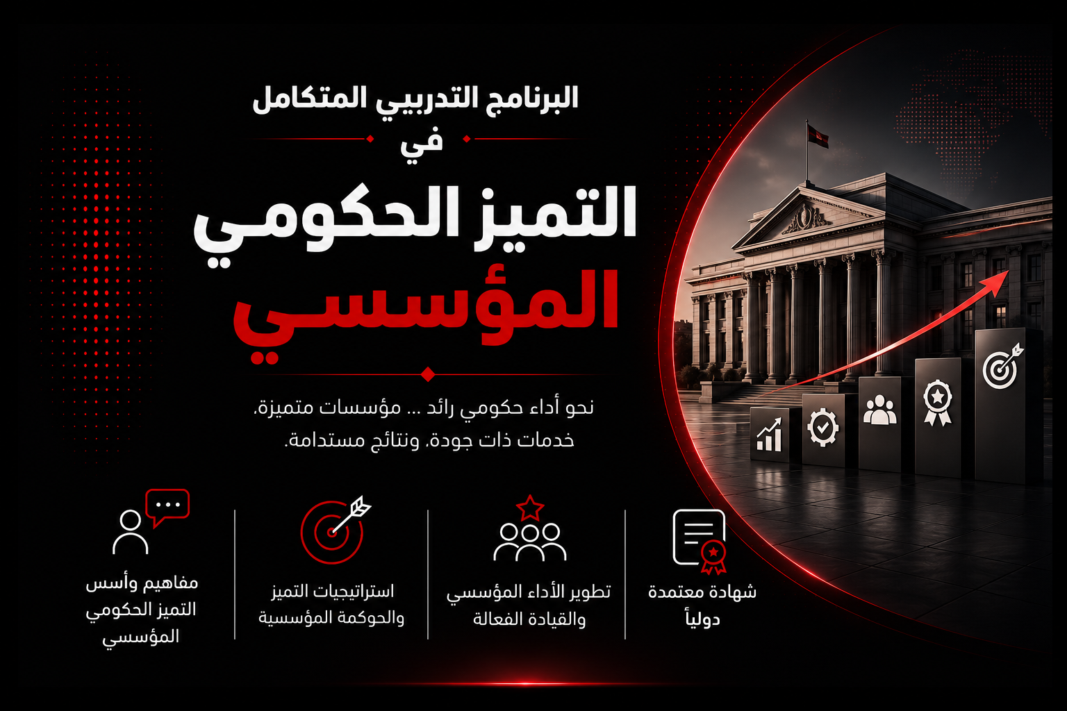 البرنامج التدريبي المتكامل في التميز الحكومي المؤسسي